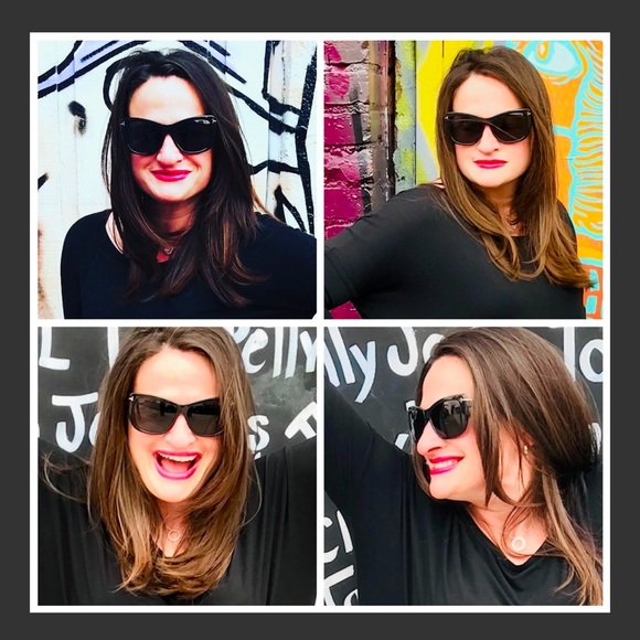 TOM FORD Lindsay Black Polarized Square Sunglasses - Picture 3 of 16